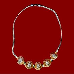 Retro Cool Gold To e Necklace